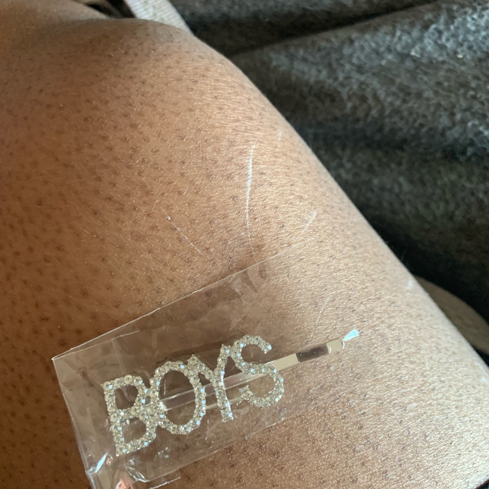 Word bobby pins